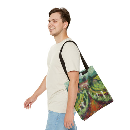 Impressionist Villa Vineyards — Canvas Tote