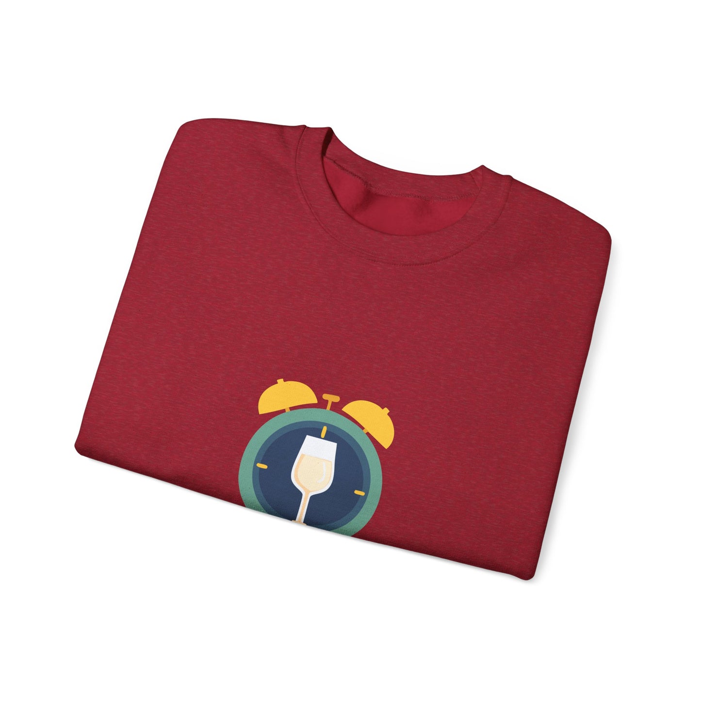 Time for Wine (White Lovers) — Crewneck Sweatshirt