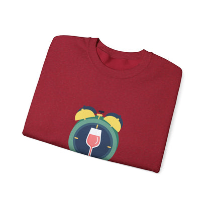 Time for Wine (Red Lovers) — Crewneck Sweatshirt