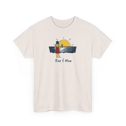 Rise & Wine — Doodle Tee