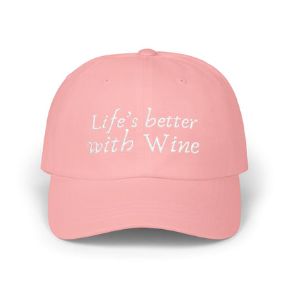 Life's Better with Wine — Classic Cap (Colors)