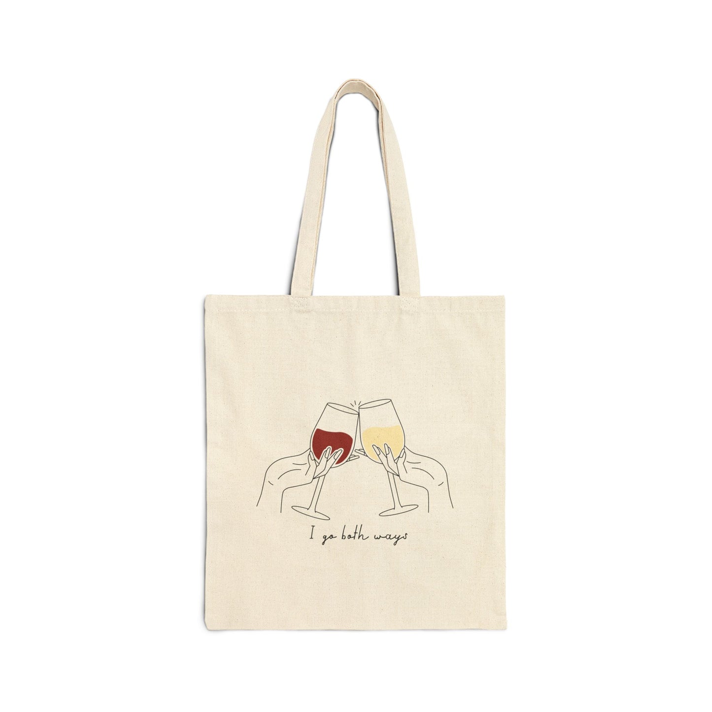 I Go Both Ways — Canvas Tote