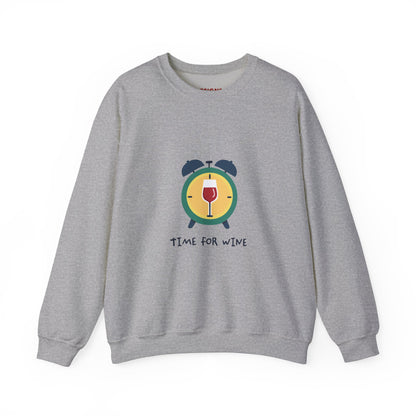Time for Wine (Red Lovers) — Crewneck Sweatshirt