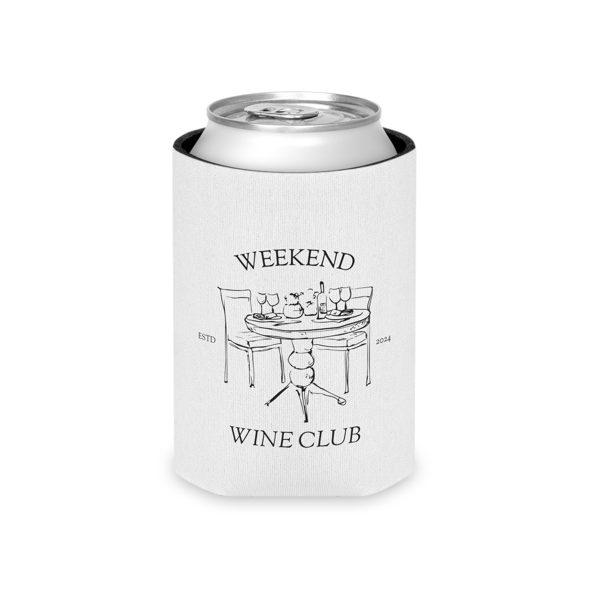 Weekend Wine Club Supper Edition — Can Cooler — Regular Can, front view