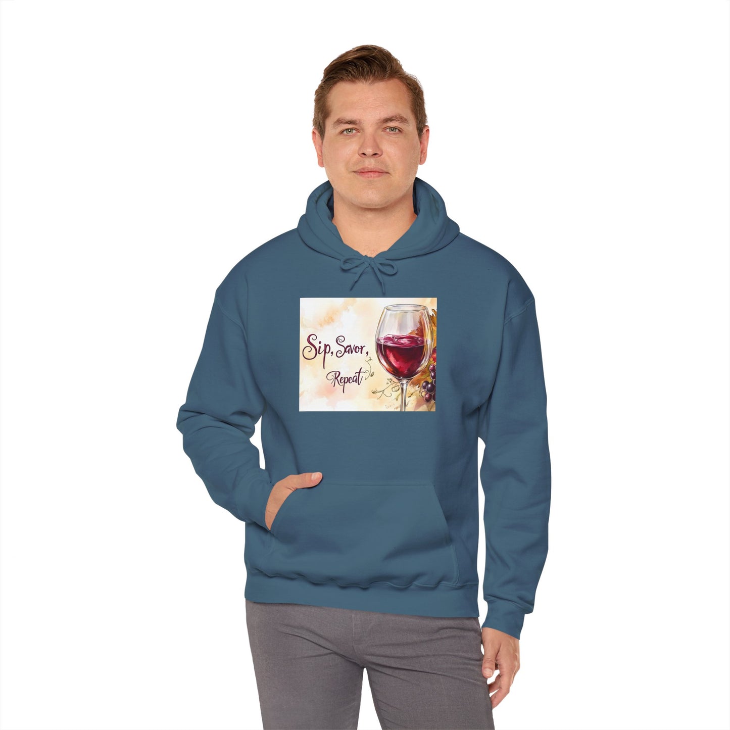 Sip Savor Repeat — Hoodie