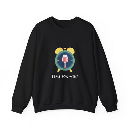 Time for Wine (Red Lovers) — Crewneck Sweatshirt