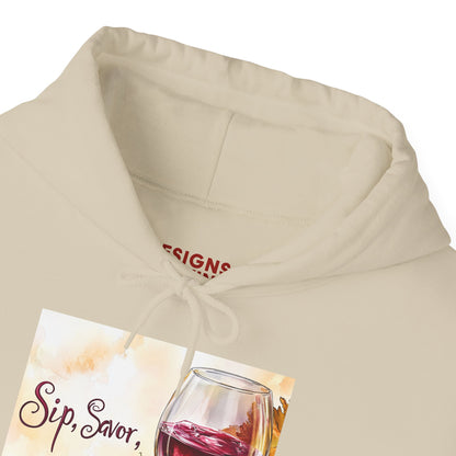 Sip Savor Repeat — Hoodie