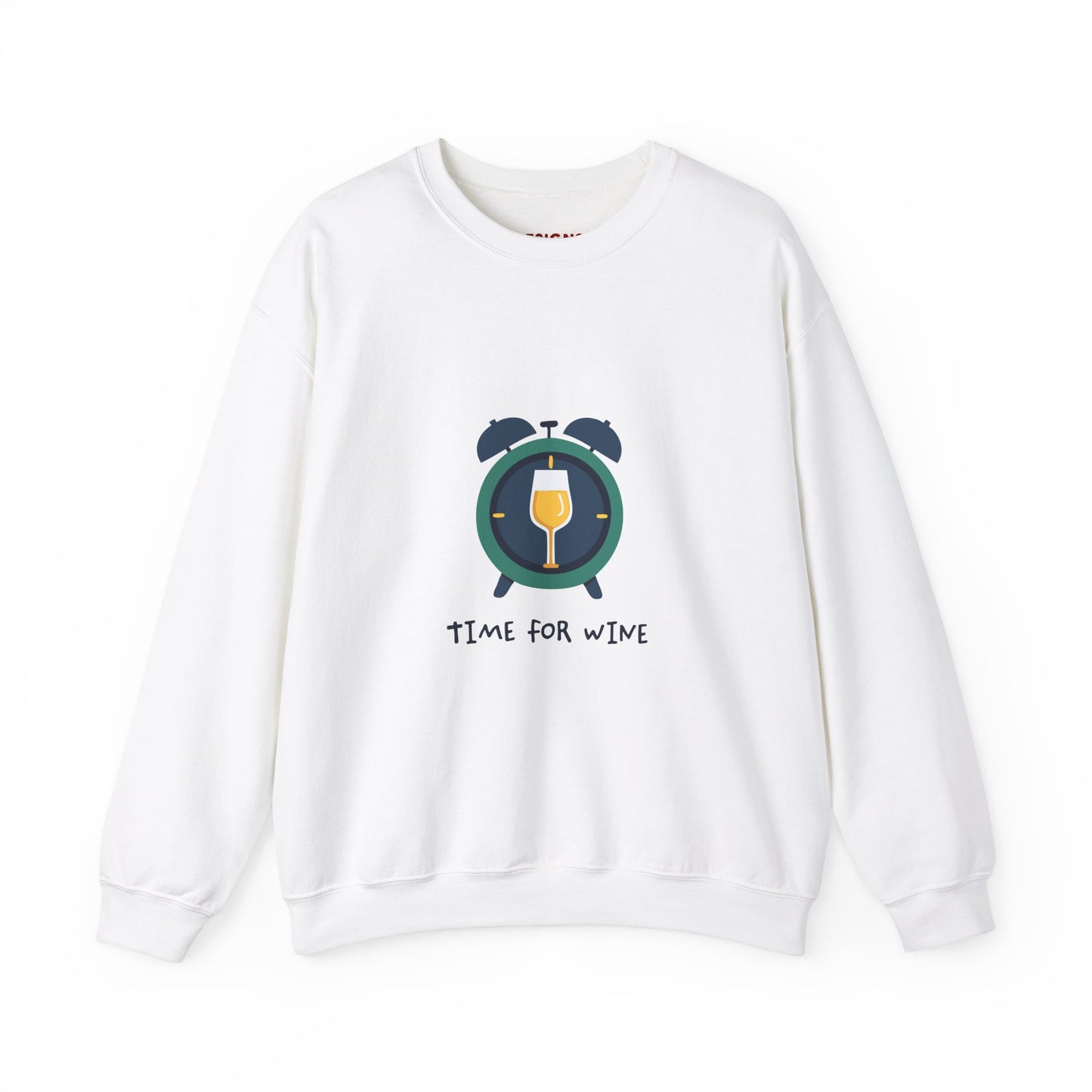 Time for Wine (White Lovers) — Crewneck Sweatshirt
