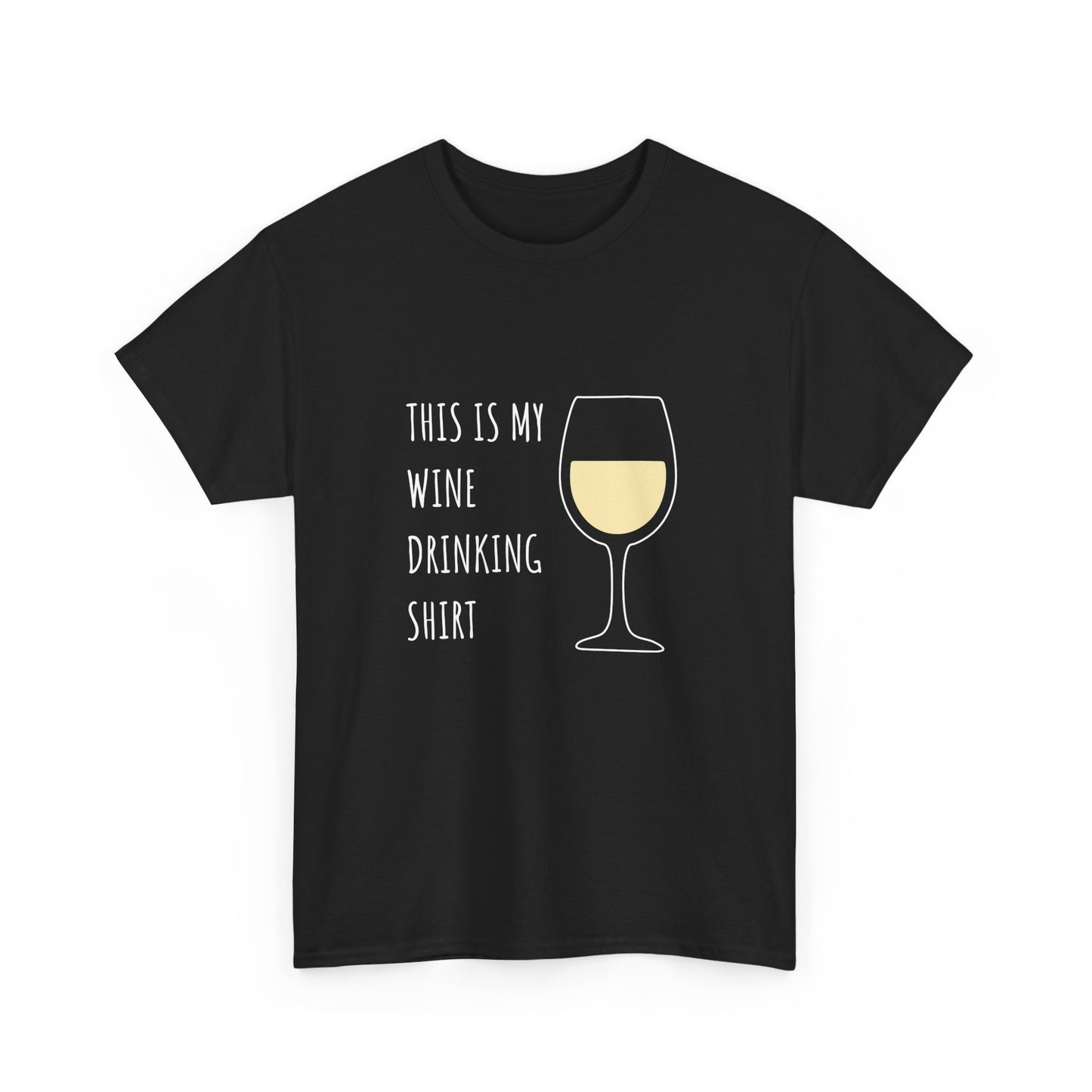 My White Wine Drinking Shirt — Classic Tee
