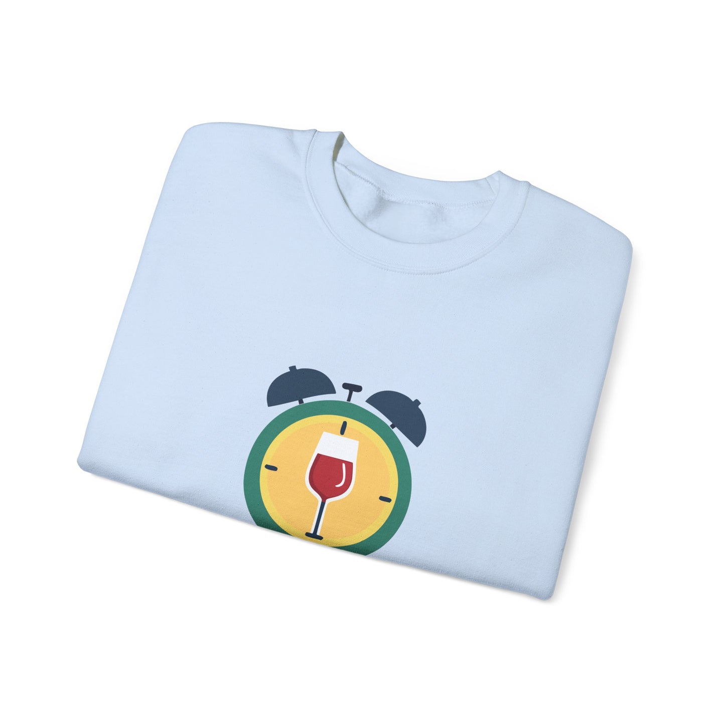Time for Wine (Red Lovers) — Crewneck Sweatshirt