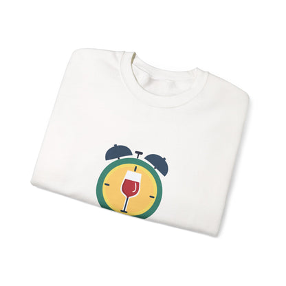 Time for Wine (Red Lovers) — Crewneck Sweatshirt