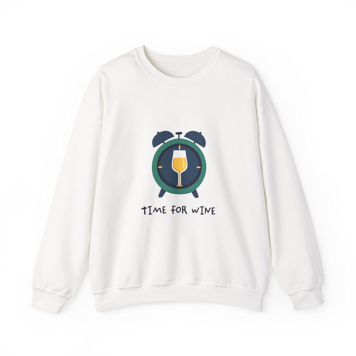 Time for Wine (White Lovers) — Crewneck Sweatshirt