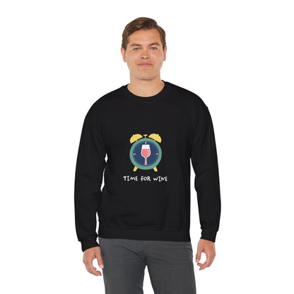 Time for Wine (Red Lovers) — Crewneck Sweatshirt