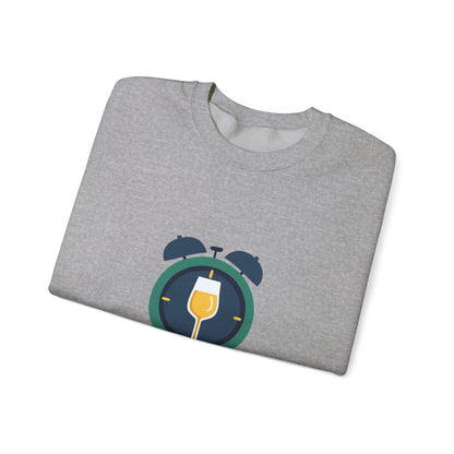 Time for Wine (White Lovers) — Crewneck Sweatshirt