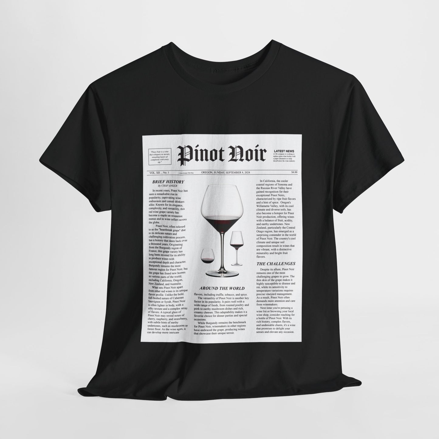Pinot Noir News — Article Tee