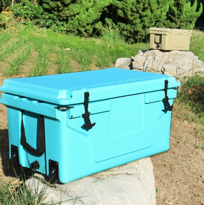 65QT Outdoor Cooler — Heavy-Duty Fish & Camping Ice Chest