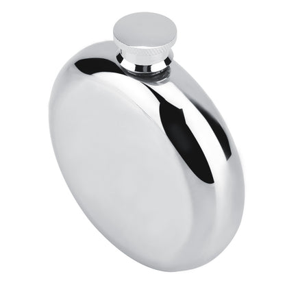 5oz Portable Stainless Steel Round Wine Flask