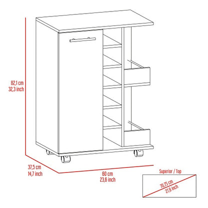 Espresso Bar Cart — Stylish & Functional Mobile Bar