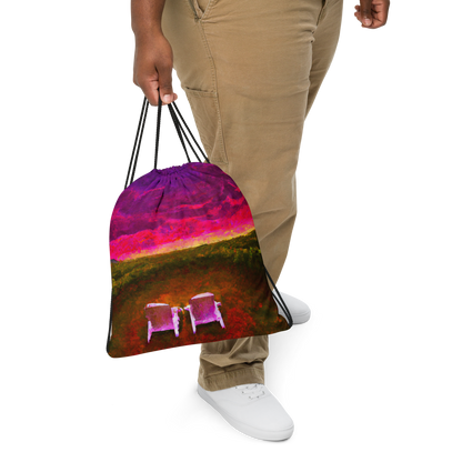 Surreal Sunset — Drawstring Bag