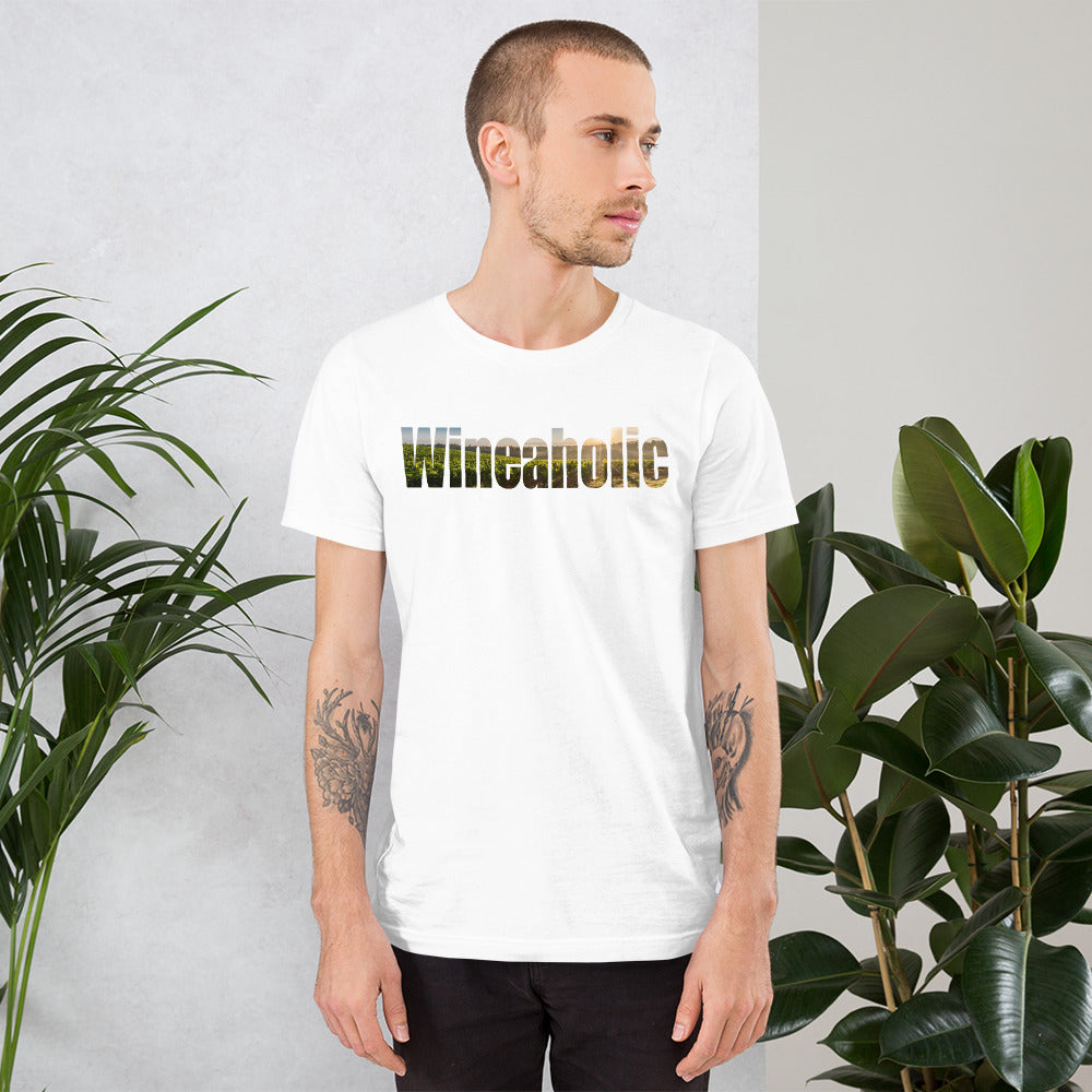 Wineaholic — Classic Tee — White