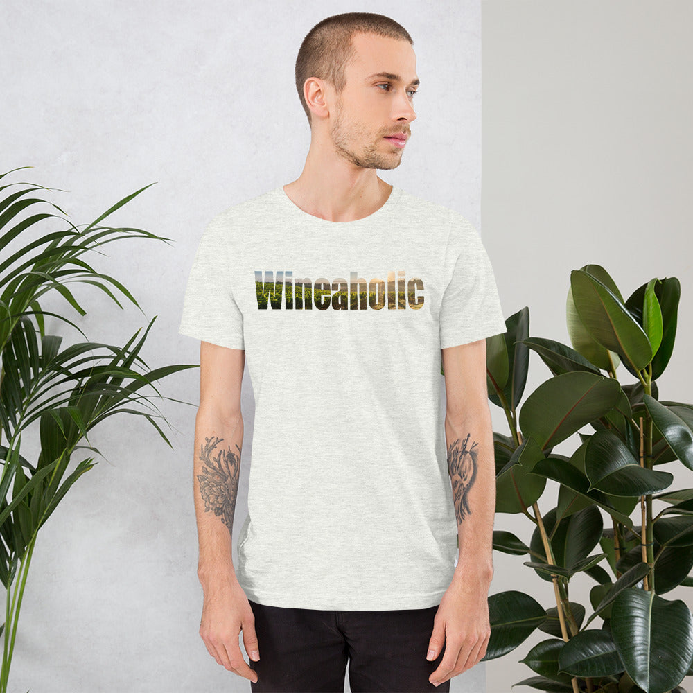 Wineaholic — Classic Tee — Ash