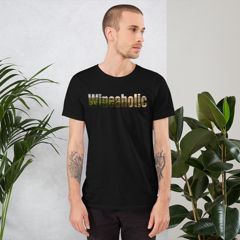 Wineaholic — Classic Tee — Black
