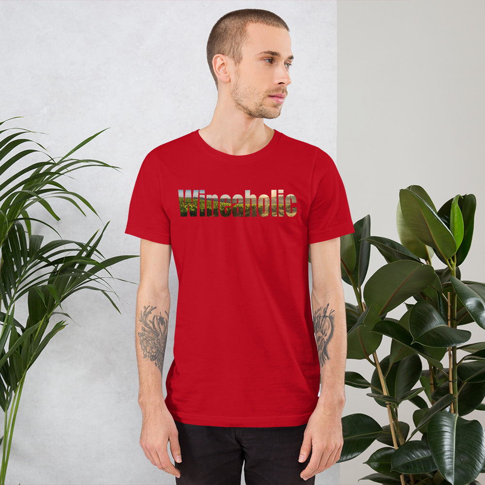 Wineaholic — Classic Tee — Red