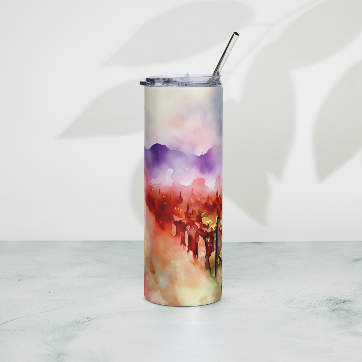 Fiery Vines — Stainless Steel Tumbler