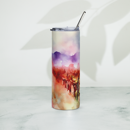 Fiery Vines — Stainless Steel Tumbler