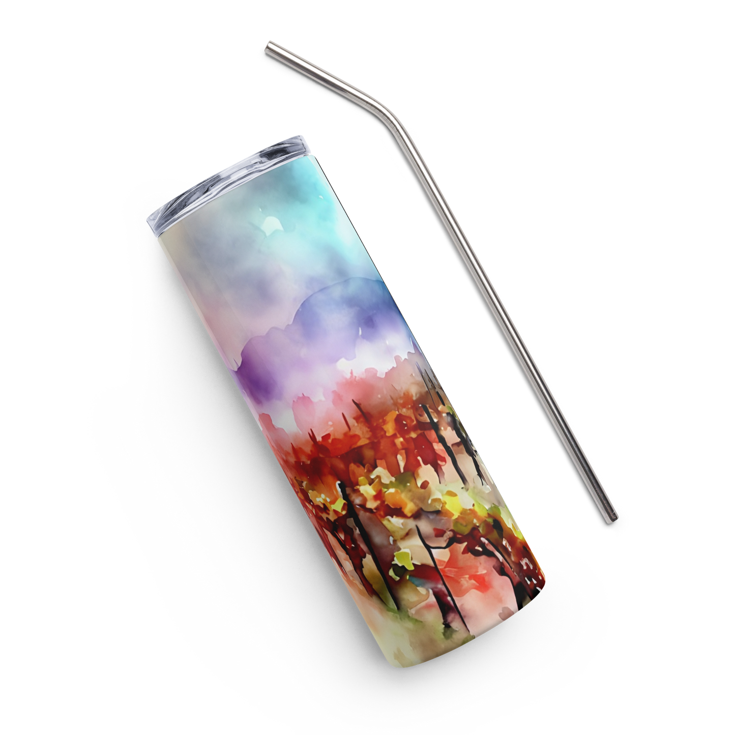 Fiery Vines — Stainless Steel Tumbler