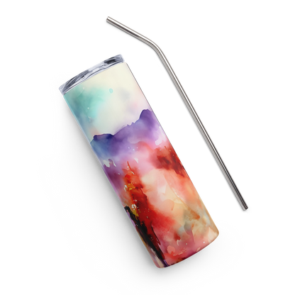 Fiery Vines — Stainless Steel Tumbler