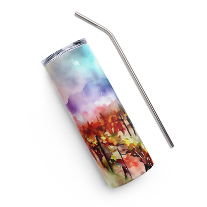 Fiery Vines — Stainless Steel Tumbler