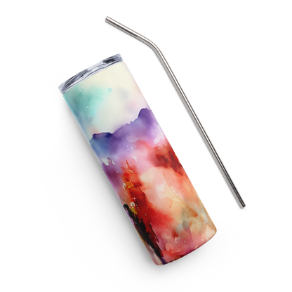 Fiery Vines — Stainless Steel Tumbler